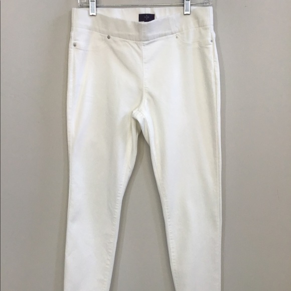 NYDJ Millie Ankle White Jeans Size 4 NWOT - Picture 4 of 6